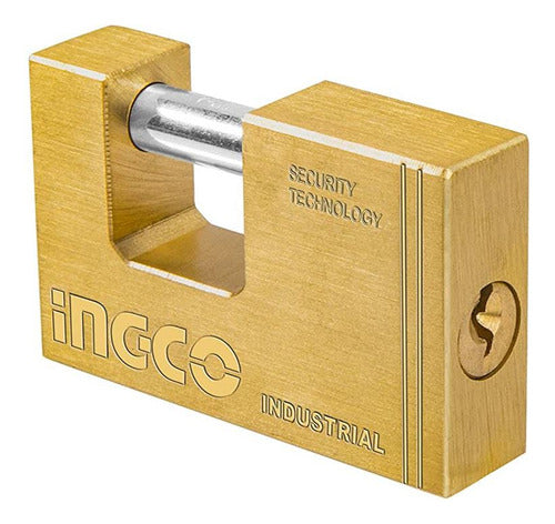 Ingco Dbbpl0702 Candado De Seguridad Bloque Tipo C Industrial 70mm