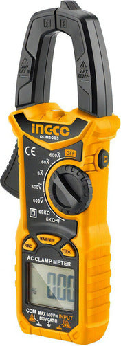 Pinza Amperimétrica Auto/manual 600a Industrial Alta Calidad