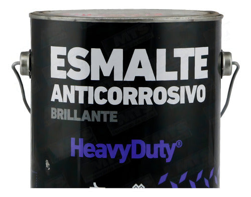 Anticorrosivo Esmalte 1gl Negro Heavy Duty Tricolor