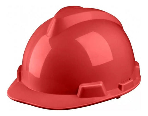Casco Seguridad Metalurgico Rojo Ingco Hsh 210