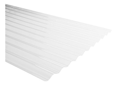 Policarbonato Ondulado Clear Leker 0,5mmx81x250cm