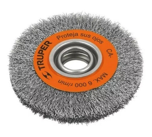 Escobilla Truper Circular P/esmeril Fina 3/4