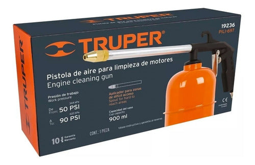 Pistola De Aire Limpieza Motores Truper Pili-697