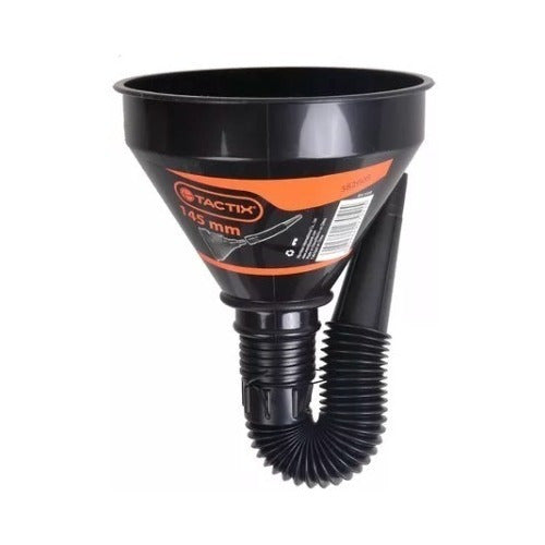 Embudo Flexible C/filtro Uso Gasolina, Aceite, Parafina