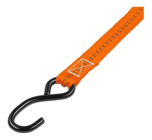 Eslinga Con Matraca Truper De 4 Mt X 1 Cargamaxima 1.125 Kg