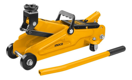 Gata Hidraulica Tipo Caiman Industrial 2 Ton Ingco Hfj201