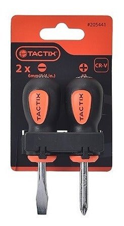 Atornillador Tactix Perillero Juego 2 Piezas