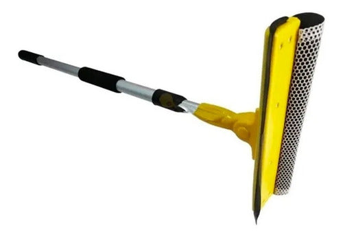 Limpia Vidrio Secador Telescopico Aluminio 1,25 M