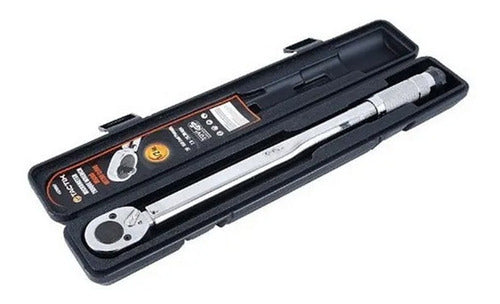 Llave De Torque Torquimetro 1/2 Con Maleta 20-150lb Tactix