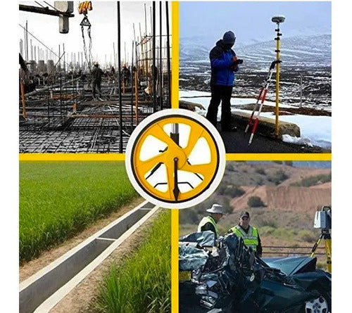 Odómetro Profesional Digital 10.000 Mts Atril Plegable Ingco