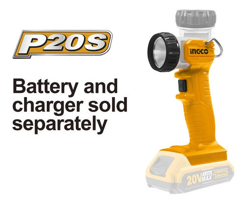 Lampara Inalambrica Led 20v/150lum Ingco