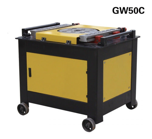 Maquina Dobladora Fierros Construccion 6 A 40 Mm 380v, 4 Kwm