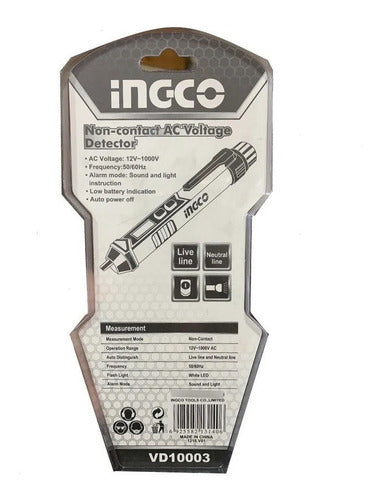 Detector Voltaje 12-1000v Ingco Vd10003
