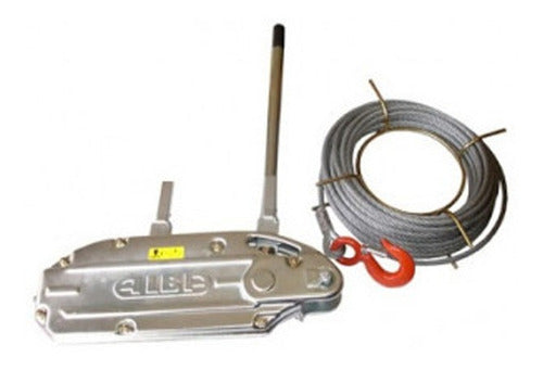 Tecle Tirfor 3.2 Ton. X 20 Mts. Cable (32a) Alba