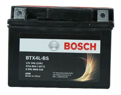 Bateria Ytx5l-bs Bosch 12v 4 Ah Pd Agm Moto