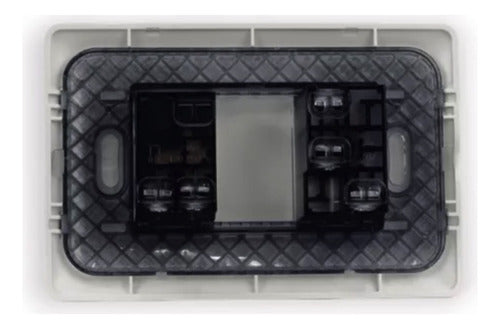 Interruptor 9/12 + Toma 2p+t 10a 220v Bl 2915 Stanford 2unds