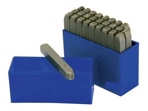 Abecedario Golpe 10 Mm 27 Piezas En Caja