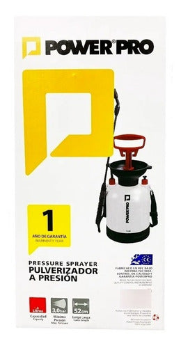 Pulverizador Fumigador Rociador Sanitizador 8 Lt Power Pro