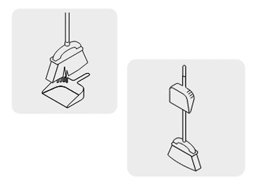 Recogedor Plastico Pretul