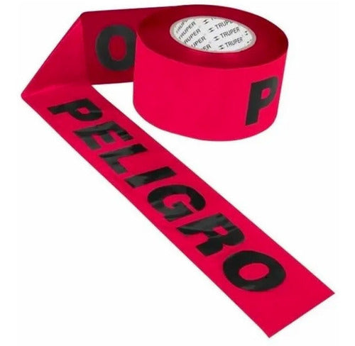 Cinta Peligro Truper Plast.rollo 304 Mt # Cide-302