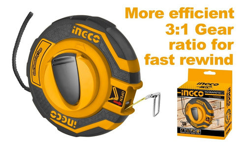 Huincha Ingco De Acero 20 Mts X 12,5 Mm (mm-pul) # Hsmt8420