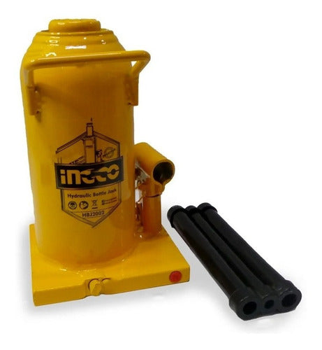 Gata Hidraulica Garage Ingco Tipo Botella 20,0 Toneladas