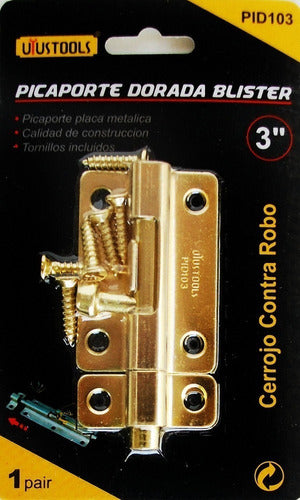 Pestillo Picaporte, Pasador De 3 Pulgadas Toolmak