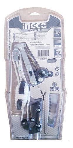 Tijera Corta Ramas, Con Mango Telescópico 14 Pulgadas Ingco