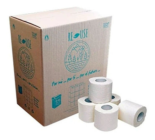 Papel Higienico Ecologico 28 Mts Dh X 24 Rollos