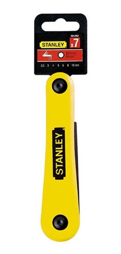 Llave Tipo Allen Stanley 2,5-10 Mm 7 Pzs