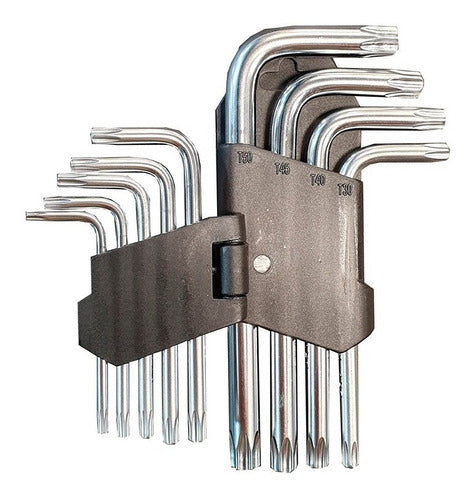 Llave Torx Corta 9pcs Uyustools T10 - T50