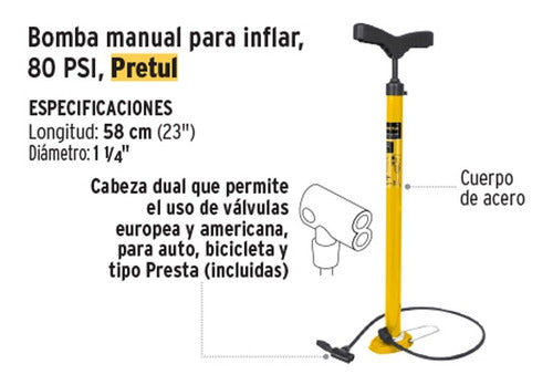 Bombin De Pie 23 Bom-p Pretul