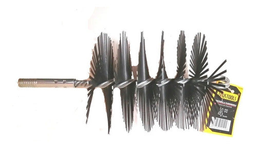 Escobilla Redonda Para Chimenea 4 PuLG Uyustools