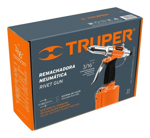 Remachadora Truper Neumatica 1/4