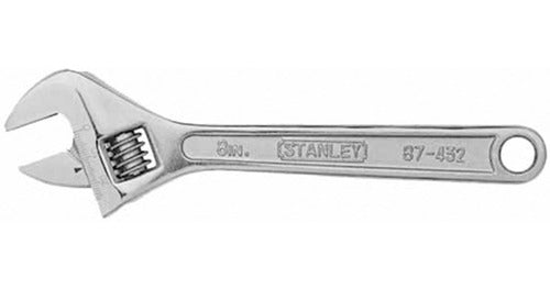 Llave Francesa Stanley Cromada 8''