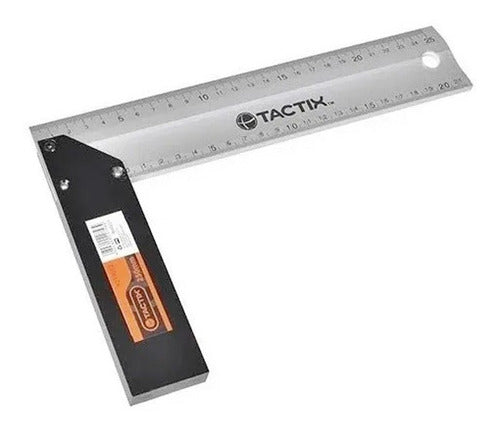 Escuadra Carpintero Tactix Alumino 10