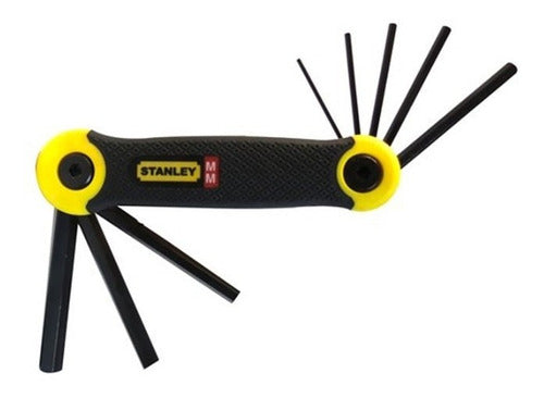 Llave Tipo Allen Stanley 1,5-8 Mm 8 Pzas.