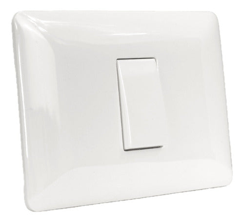 Interruptor Simple 9/12 10a 220v Bl 2911 Stanford 2 Unds