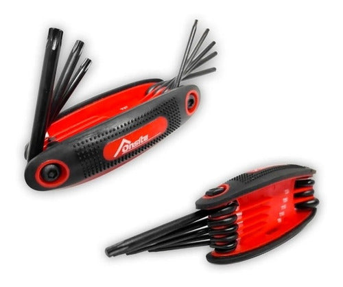 Llave Allen Onsite (tactix) # 702635 Torx T-9 / T40 8 Pzs.
