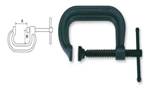 Prensa Carpintero Crossman G 12''
