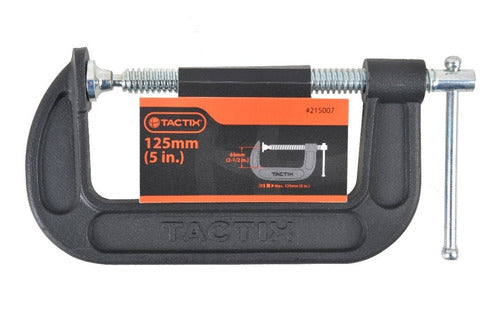 Prensa Carpintero Tactix G 5 Pulgadas 125mm