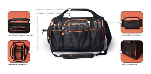 Maleta Porta Herramientas Reforzado 55cm Tactix