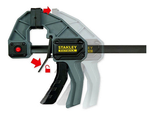 Prensa Carpintero Stanley T/sargento C/gatillo 900 Mm