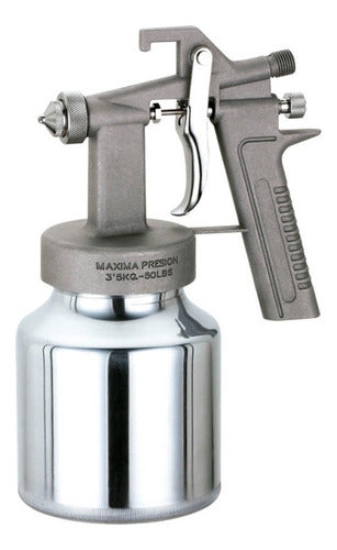 Compresor Para Pintar 1,5 Hp Con Pistola Mz-472