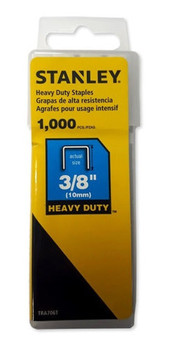 Grapa Stanley 3/8 Tra-706 Caja 1.000 Pzas