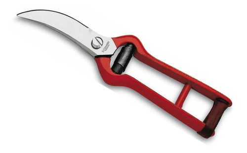 Tijera Para Cortar Ajos Curva Profesional Tres Claveles