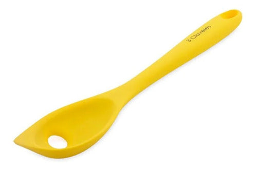 Cuchara Silicona Tres Claveles 27 Cms # 4626 Remover