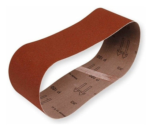 Lija De Banda 4 X 24 Grano 100 (pack 5 Und) ¨dongcheng¨