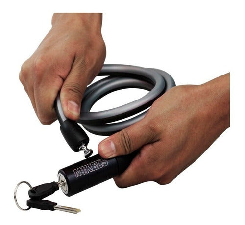 Candado Bicicleta 65 Cm X 1,2 Mt Hermex