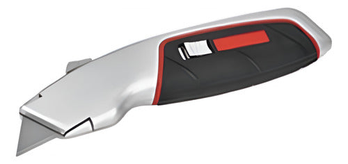 Cuchillo Cartonaje Hoja Retractil C/5 Hojas Repto.